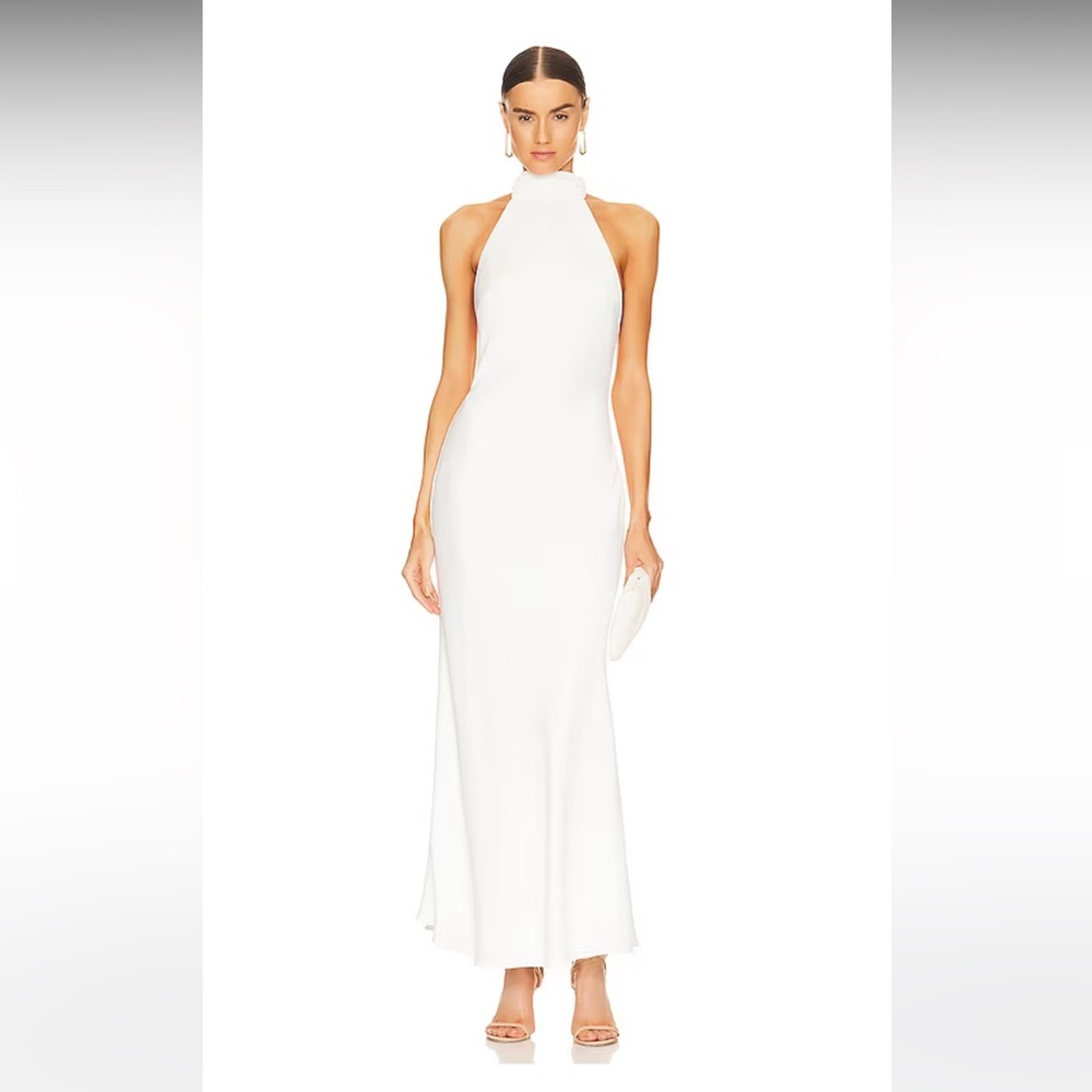 Revolve Satin Gown